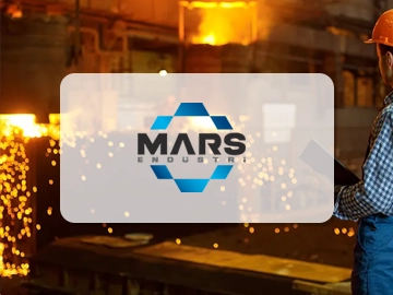 Mars Endüstri için profesyonel web tasarım ve modern web sitesi tasarımı