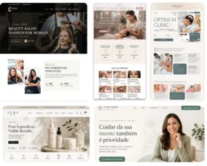 Güzellik merkezleri, kuaför salonları ve kişisel bakım işletmeleri için SEO uyumlu profesyonel web tasarım çözümleri